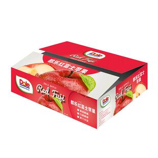 dole都乐红富士苹果4.5斤中果盒装新鲜水果苹果