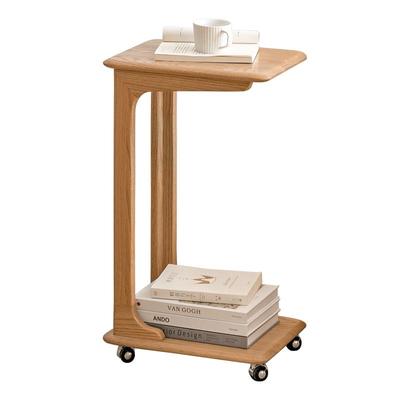 源氏木语现代简约移动式床头柜