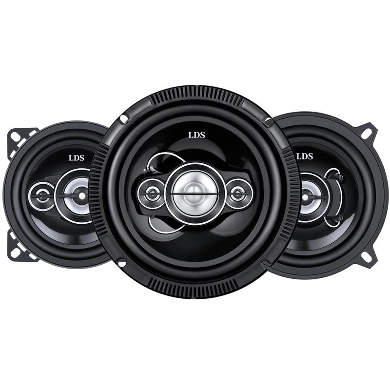 汽车音响喇叭4寸5寸6.5寸通用同轴全频高中重低音扬声器车载改装