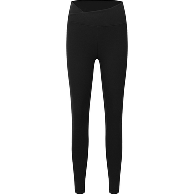 本来BENLAI女士云柔交叉腰瑜伽裤2025春季新款紧身裤子BNXL50004