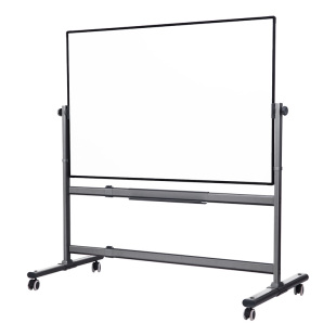 齐富白板写字板支架式可移动磁性书写板儿童家用教学培训直播大黑板展示架可擦写车间生产管理办公用看板定制