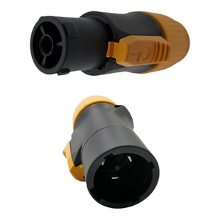 3芯LED显示屏公母防水电源航空插座 D型YF替代NEUTRIK用欧姆插头