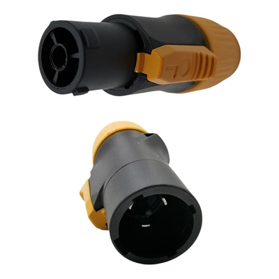 LED显示屏公母防水电源航空插座