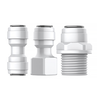 2分3分4分直通过滤器PE管纯水机水龙头接头弯头内外丝净水器配件