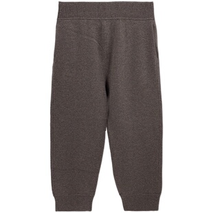 【匠心工艺】时尚百搭双提纯山羊绒女式休闲裤