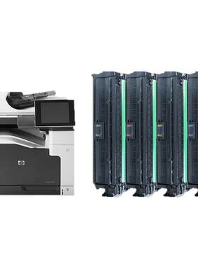 适用惠普m775硒鼓M775dn CE340A彩色M755z HP651A M775f MFP M775z+ HP700激光打印机粉盒墨盒墨粉碳粉A3大鼓