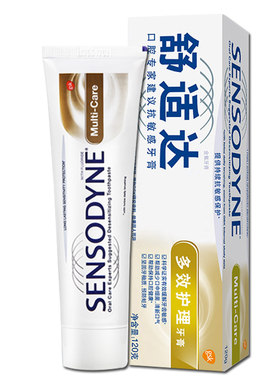 舒适达冷热牙疼敏感劲速护理牙膏