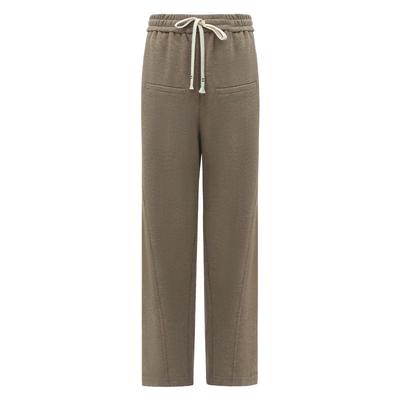 COCOBELLA针织直筒阔腿裤