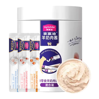 麦富迪羊奶肉酱猫条100支更划算