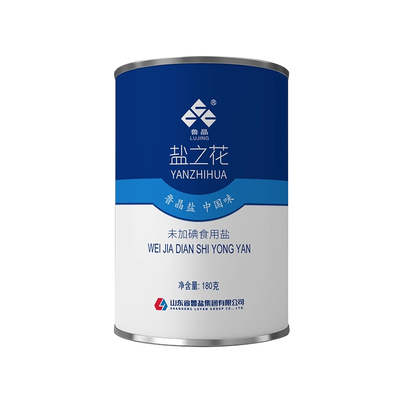 鲁晶未加碘180g盐之花