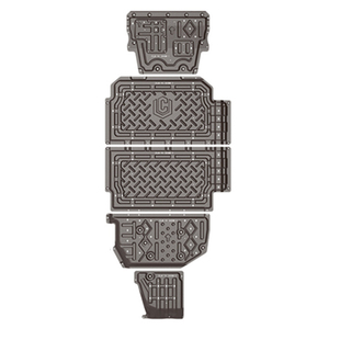 适用26款极氪8X底盘护板原厂改装极氪9X混动发动机下护板电池挡板