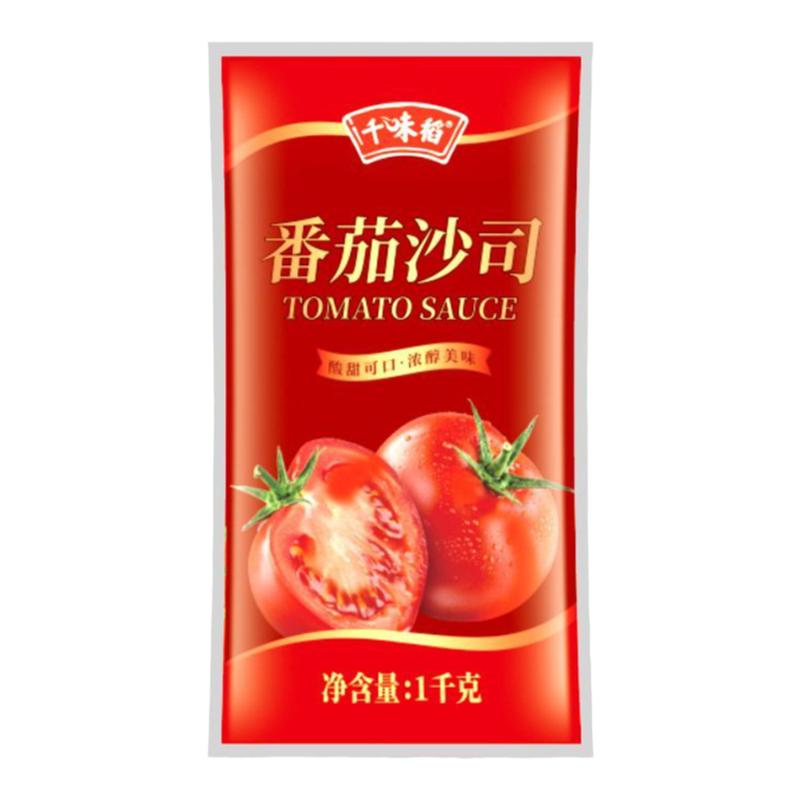 淘谷记番茄沙司1kgx12袋商番茄酱