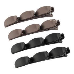 编发发夹女2025新款前额碎发神器侧边刘海夹烫发发卡鸭嘴夹子头饰