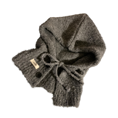 蓝色巴拉克拉法帽女2025年秋冬季