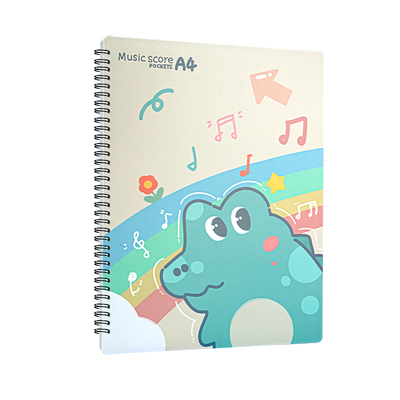 高乔环保PP材质可标注书写乐谱夹