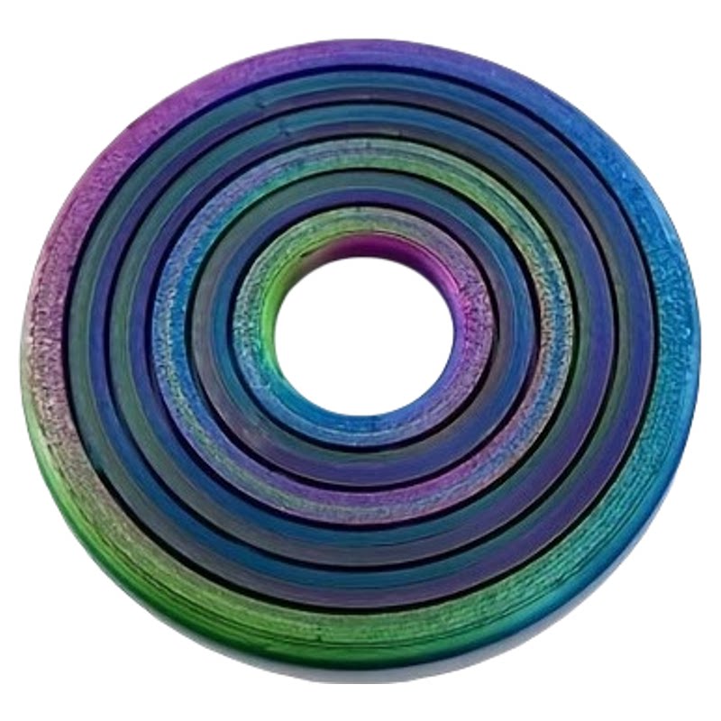 3D打印指尖螺旋解压盘创意减压神器解环益智环星际创意新奇玩具