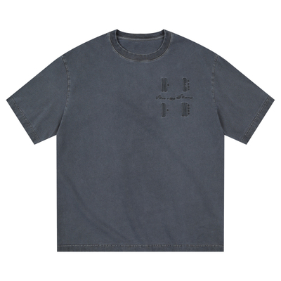 MEDM25SS基础四字logo水洗T恤