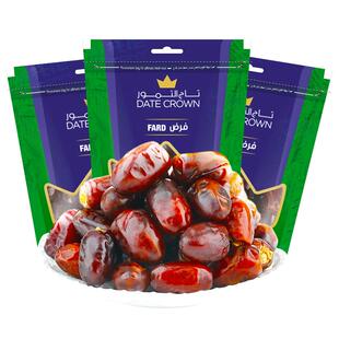 阿联酋原装进口DATE CROWN皇冠椰枣中东黄金大蜜枣干免洗年货礼盒