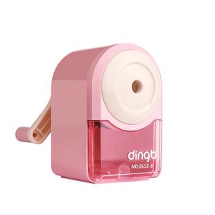 卷笔刀可调自动进铅削笔器儿童小学生专用手摇转笔刀刨笔机旋绞笔刀剥笔销笔修笔旋笔耐用文具库洛米学习简约