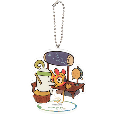 桃源深处有人家萝卜立牌小挂件