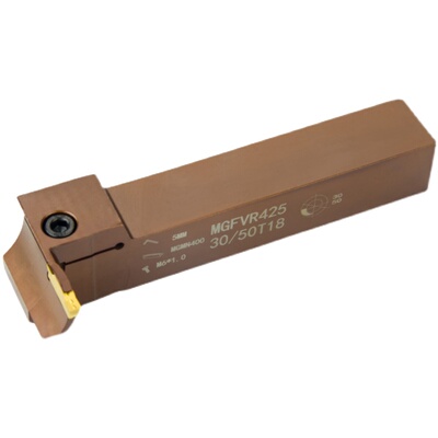 端面切槽刀杆小切深抗震能力强