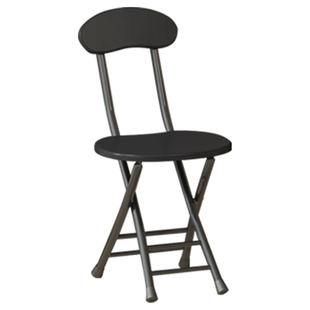 可折叠椅子家用阳台靠背凳子便携小圆凳休闲椅餐桌餐椅简易省空间