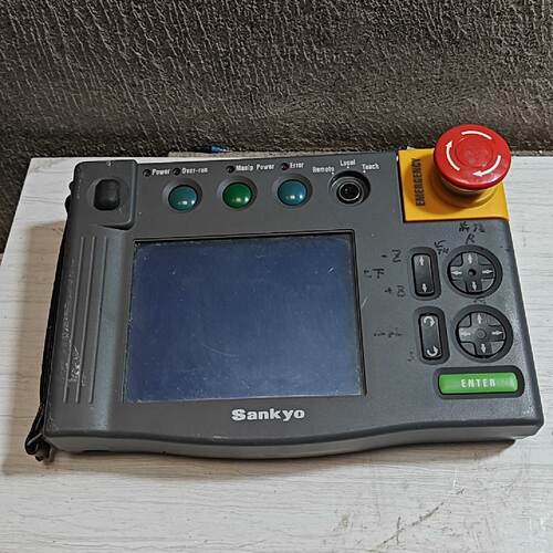 【询价】三协Sankyo机器人示教器OP3000，功能正常线断了适用