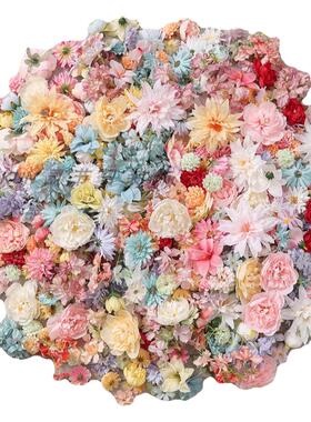 diy簪花头饰汉服花环婚庆装饰