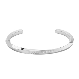 【七夕礼物】莫比乌斯情侣手环开口极简中性男女钛钢玫瑰金手镯