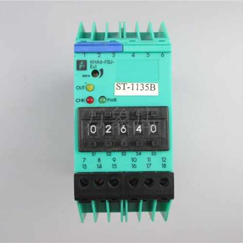 议价PEPPERLFUCHS  安全栅  K-System KHA6-FSU-Ex1 实物拍摄