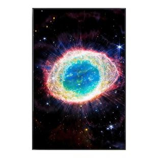 詹姆斯韦伯望远镜星空图装饰画客厅卧室餐厅背景墙画太空宇宙挂画