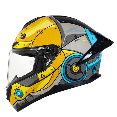 GSB大尾翼全盔拍一发八