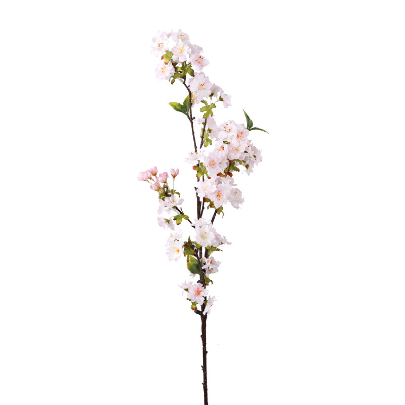 橘梦仿真樱花 中式单只落地樱花绢布假花 婚礼摄影背景装饰摆件