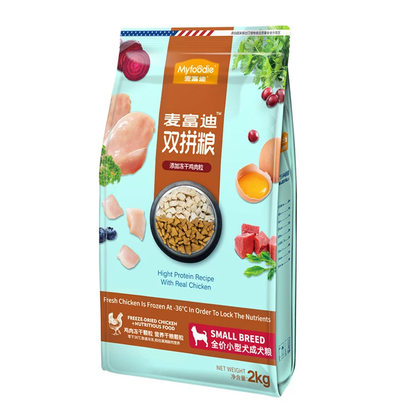 麦富迪小型成犬冻干双拼狗粮2kg