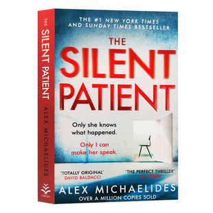 沉默的病人 The Silent Patient 英文原版惊悚小说 进口英语书籍 纽约时报畅销书 Alex Michaelides