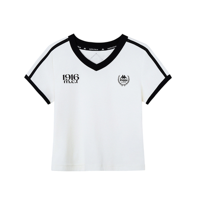 Kappa卡帕2026新款修身短袖t恤