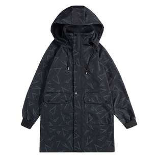 罩衣女新款大人厨房防水防尘长袖围裙护衣冬加绒加厚工作服男大褂