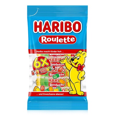 德国超嚼劲车轮纽扣糖哈瑞宝软糖