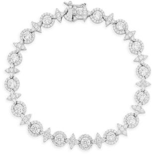 APM Monaco六芒星圆圈密镶手链高级情侣手饰品送人新年情人节礼物