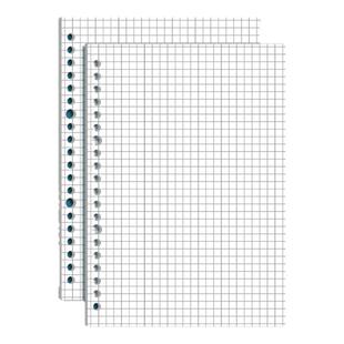 B5活页纸A5活页芯活页本简约创意可拆卸活页笔记本子26孔替芯方格