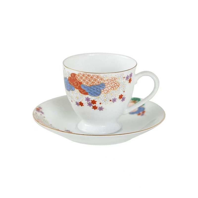 日本有田烧茶具咖啡杯日式茶杯