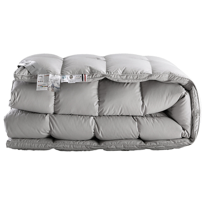 羽绒被壳自充绒半成品全棉提花