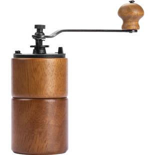 IL RECAFFE手摇磨豆机家用 咖啡豆手动研磨机实木 手工磨粉咖啡机