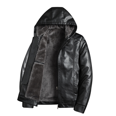 真皮皮衣男士海宁头层绵羊皮外套