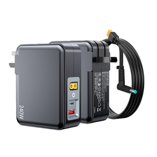 【CCC认证】HD 230W氮化镓充电器适用于20V10A华为荣耀猎人V700多口充电器magicbook16pro便携电源适配器200W