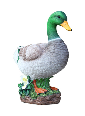 仿真鸭子花园装饰摆件造景布置品