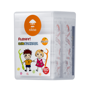 进口儿童牙线棒超细宝宝专用牙线剔牙防蛀独立装60支