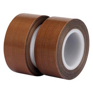 小管芯特氟龙胶带耐高温胶布绝缘防烫隔热耐磨耐热切袋机真空机包装封口机防磨高温胶布铁氟龙胶带