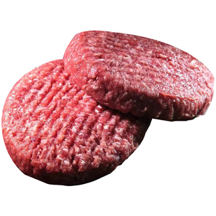 包邮15个m9澳洲金凤凰汉堡牛肉饼和牛谷饲雪花半成品早餐