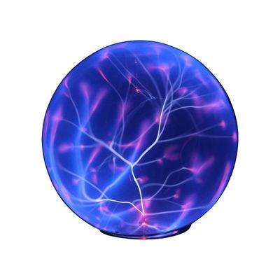 触摸人造闪电球特斯拉线圈电弧球